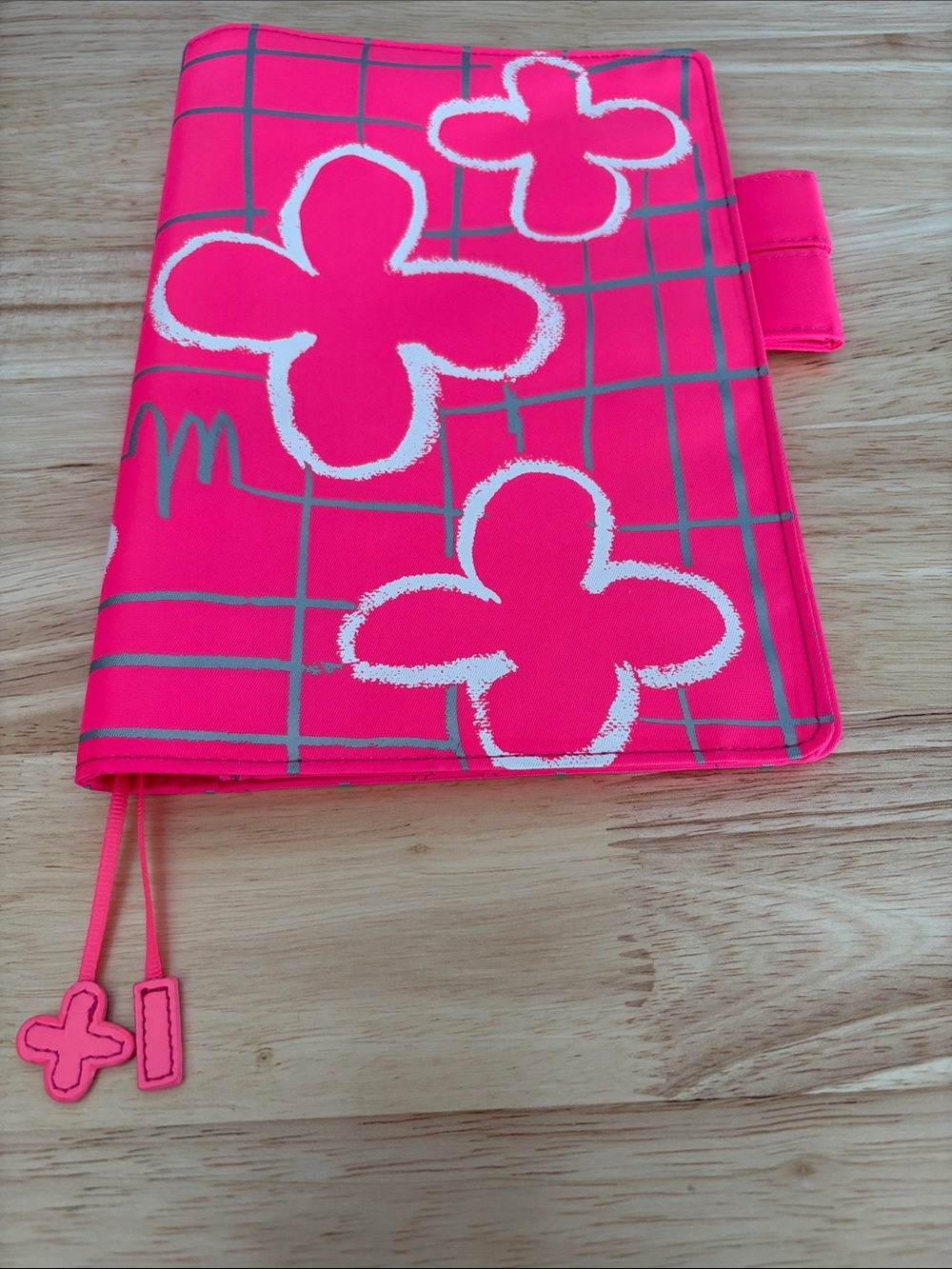 Hobinichi Techo A5 Makoto Matsubayashi Pink Flowers cover